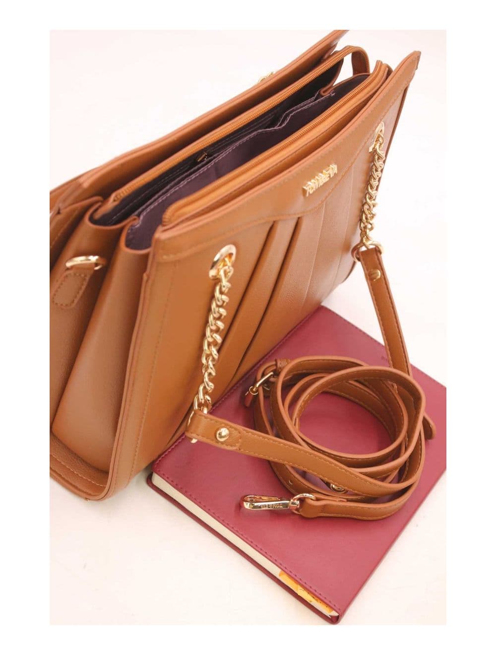 Sac Bandoulière avec Multipoches-23B-5726-Brown