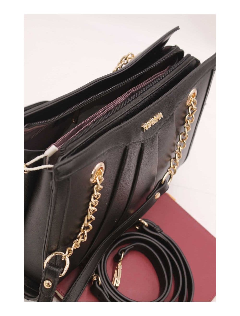 Sac Bandoulière avec Multipoches-23B-5726-Black