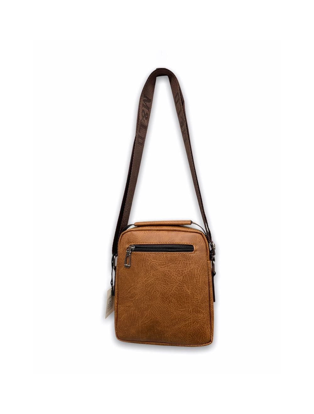 Sac bandoulière en PVC-D20-11-Marron Claire — vue 2