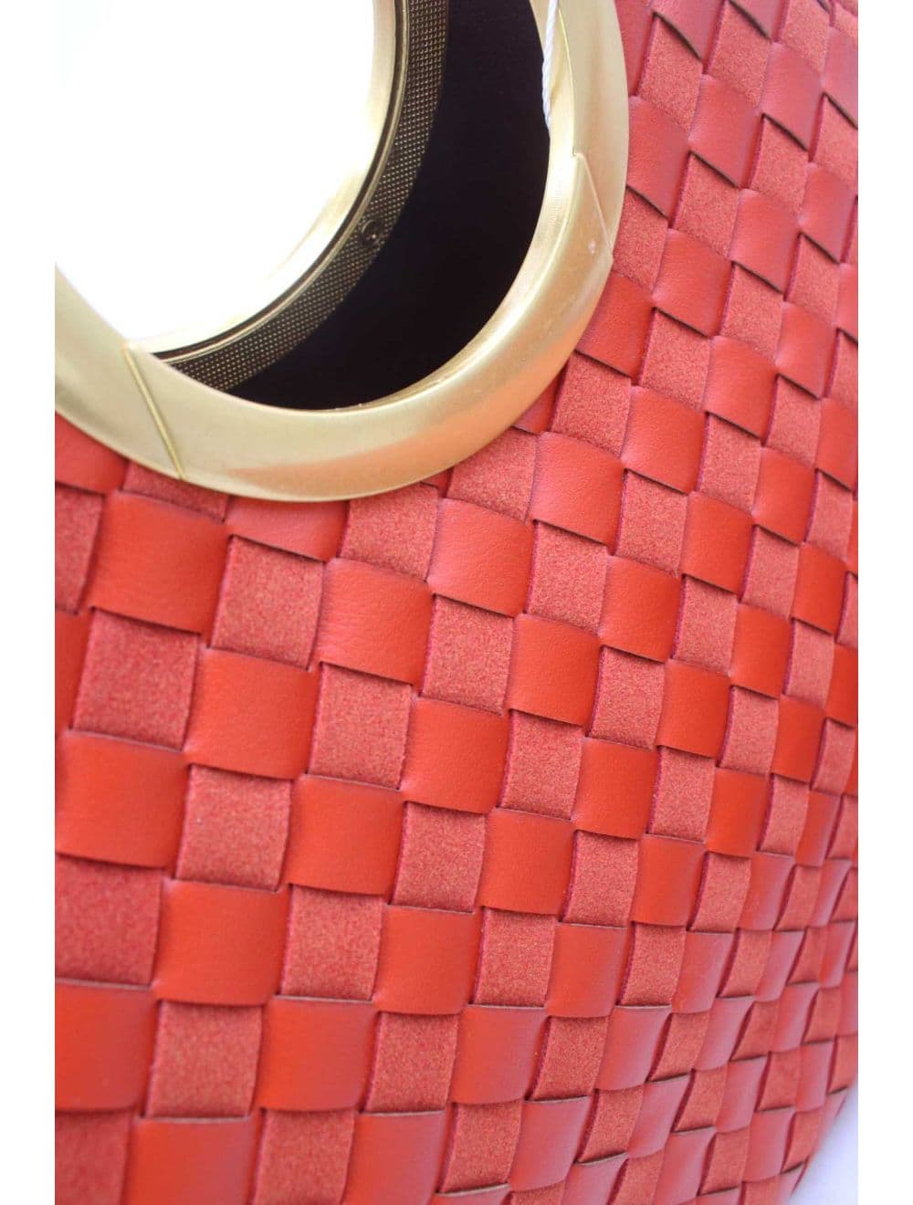 Sac Cabas Tressé Bimatière 25B-6202-Orange — vue 5