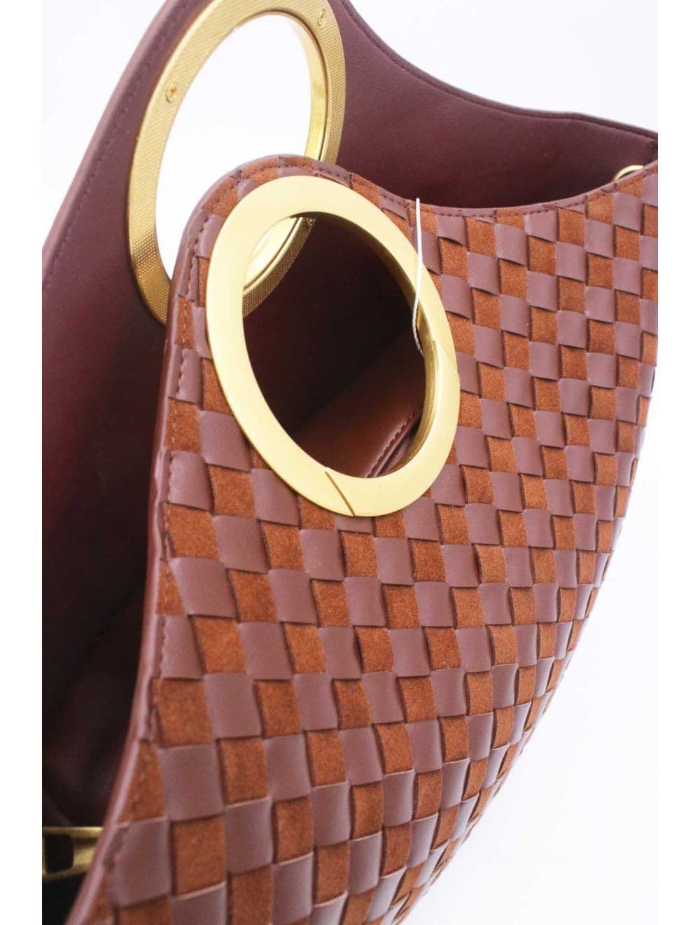 Sac Cabas Tressé Bimatière 25B-6202-Café
