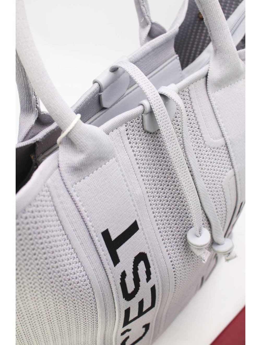Sac Cabas Transformable En Maille 24B-6081#-Gris — vue 6