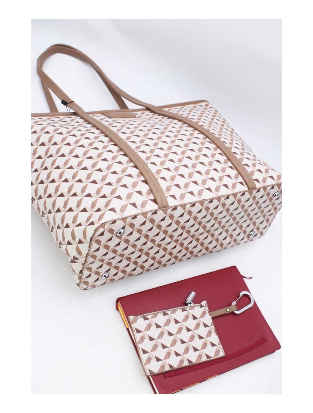 Sac Cabas Fourre-tout Oversize 24B-6068-Camel — vue 5
