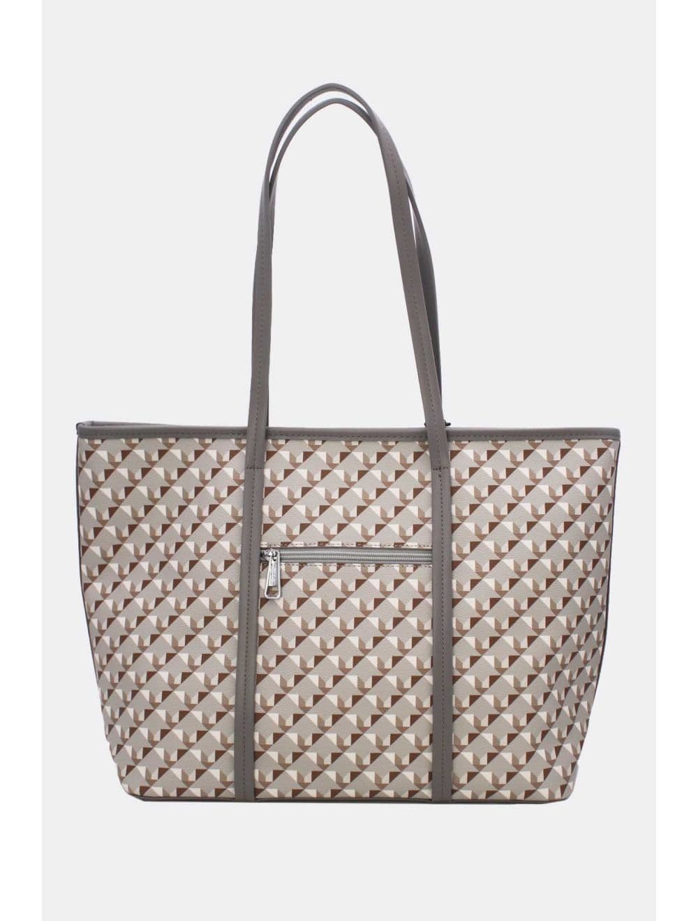 Sac Cabas Fourre-tout Oversize 24B-6068-Gris — vue 3