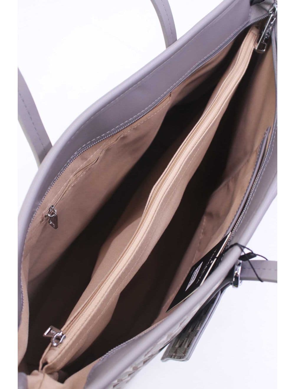 Sac Cabas Fourre-tout Oversize 24B-6068-Gris — vue 4