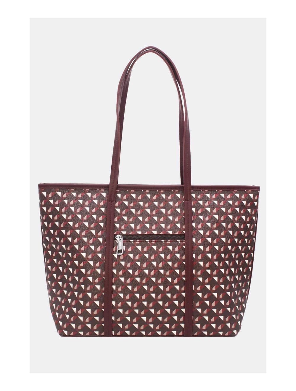 Sac Cabas Fourre-tout Oversize 24B-6068-Rouge — vue 4