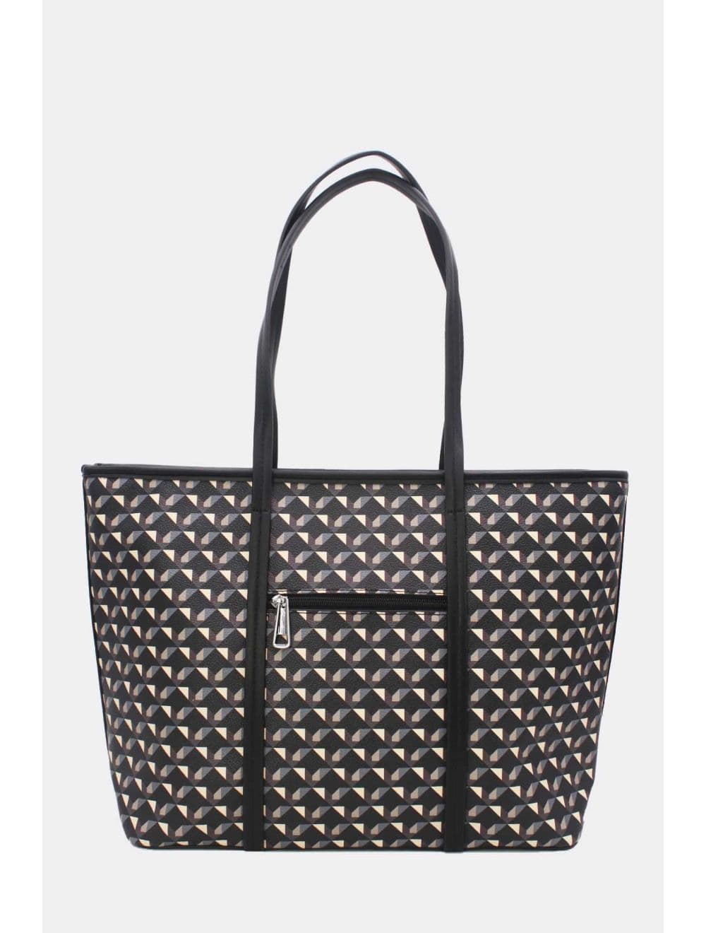 Sac Cabas Fourre-tout Oversize 24B-6068-Noir — vue 3