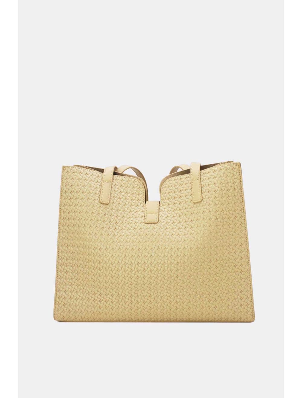 Sac Cabas Effet Tressé 24B-6097-Abricot — vue 4