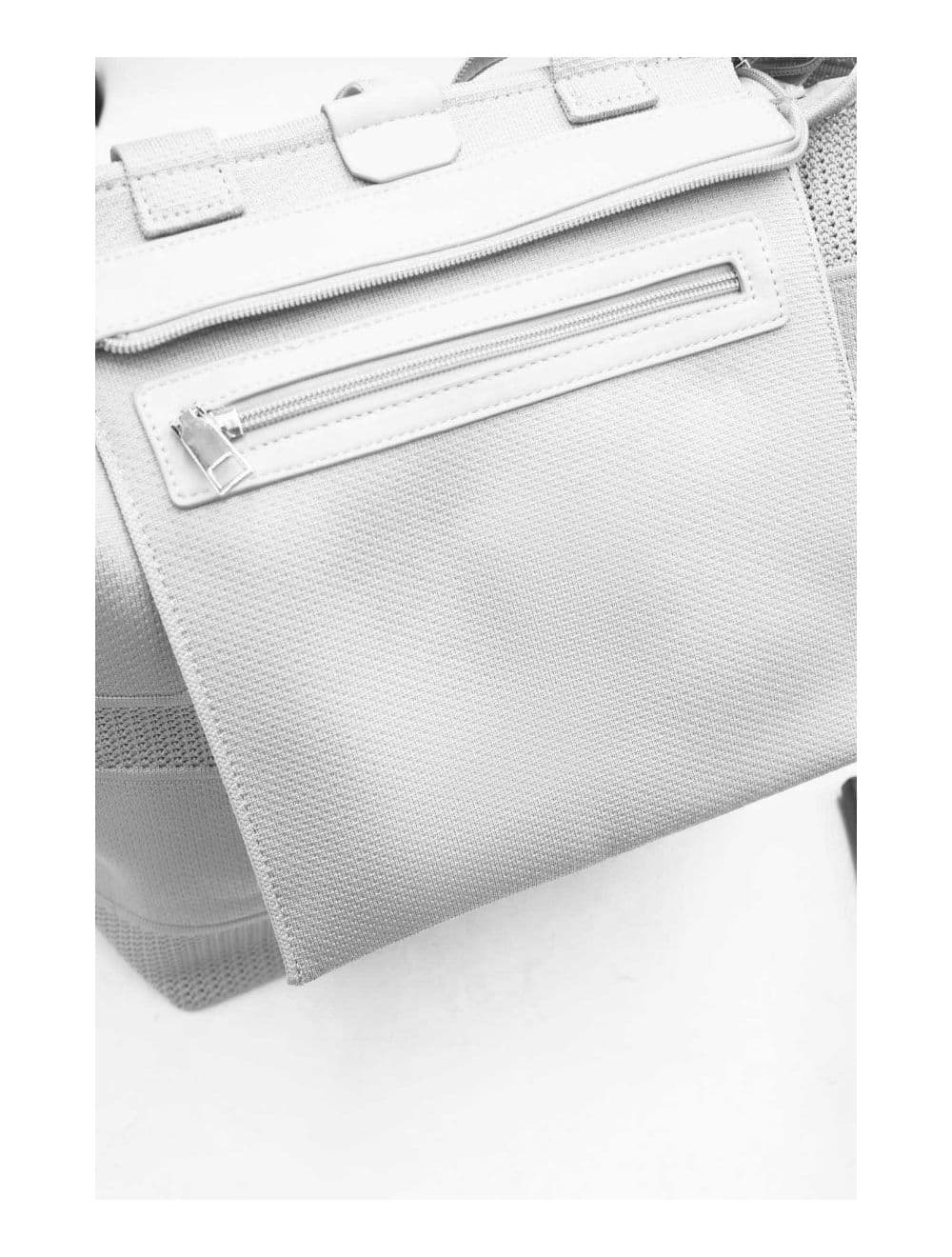 Sac Cabas Oversize En Maille 24B-6080-Gris — vue 3