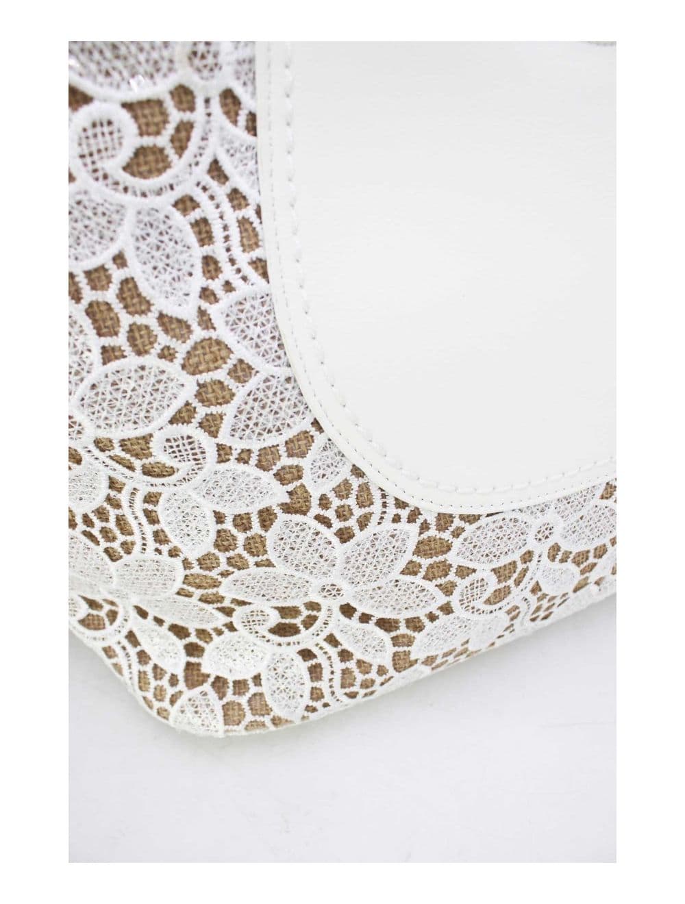Sac Cabas Jacquard 24P-5985-Blanc — vue 5