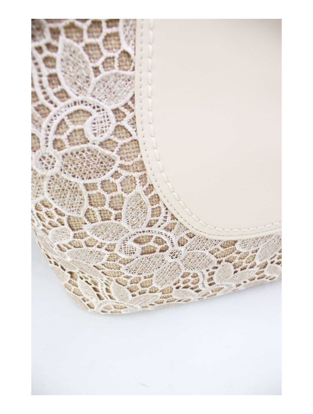 Sac Cabas Jacquard 24P-5985-Beige — vue 4