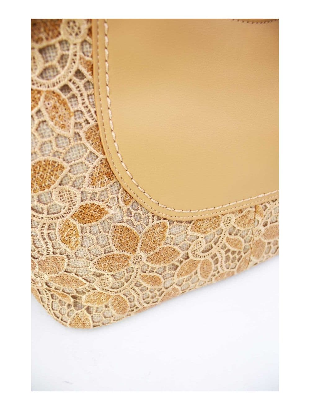 Sac Cabas Jacquard 24P-5985-Abricot — vue 4