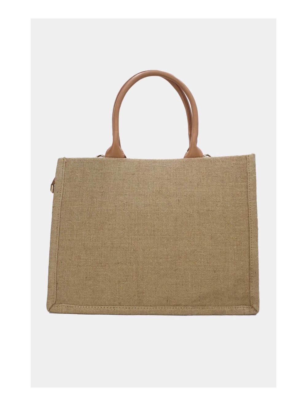 Sac Cabas Paillettes et Broderie 24P-5984-Jaune — vue 4