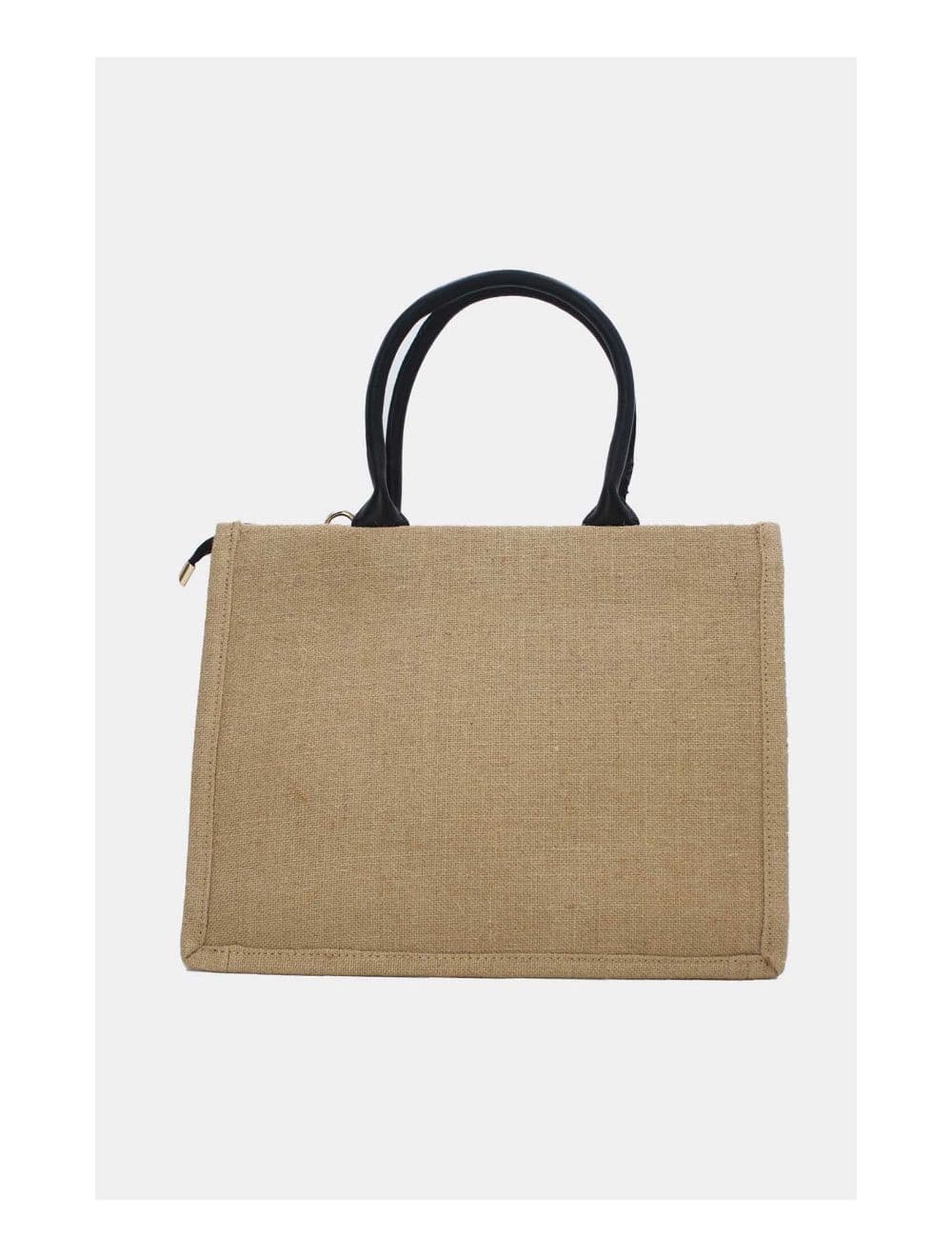 Sac Cabas Paillettes et Broderie 24P-5984-Noir — vue 4