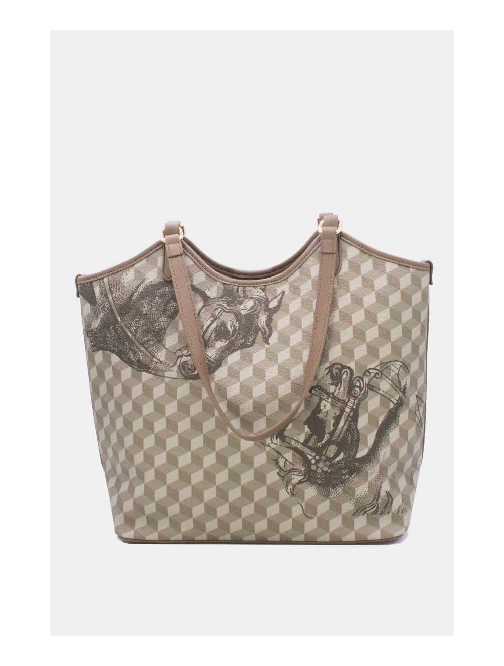 Ensemble Deux Pièces Cabas Monogramme 24B-5874-Abricot — vue 2