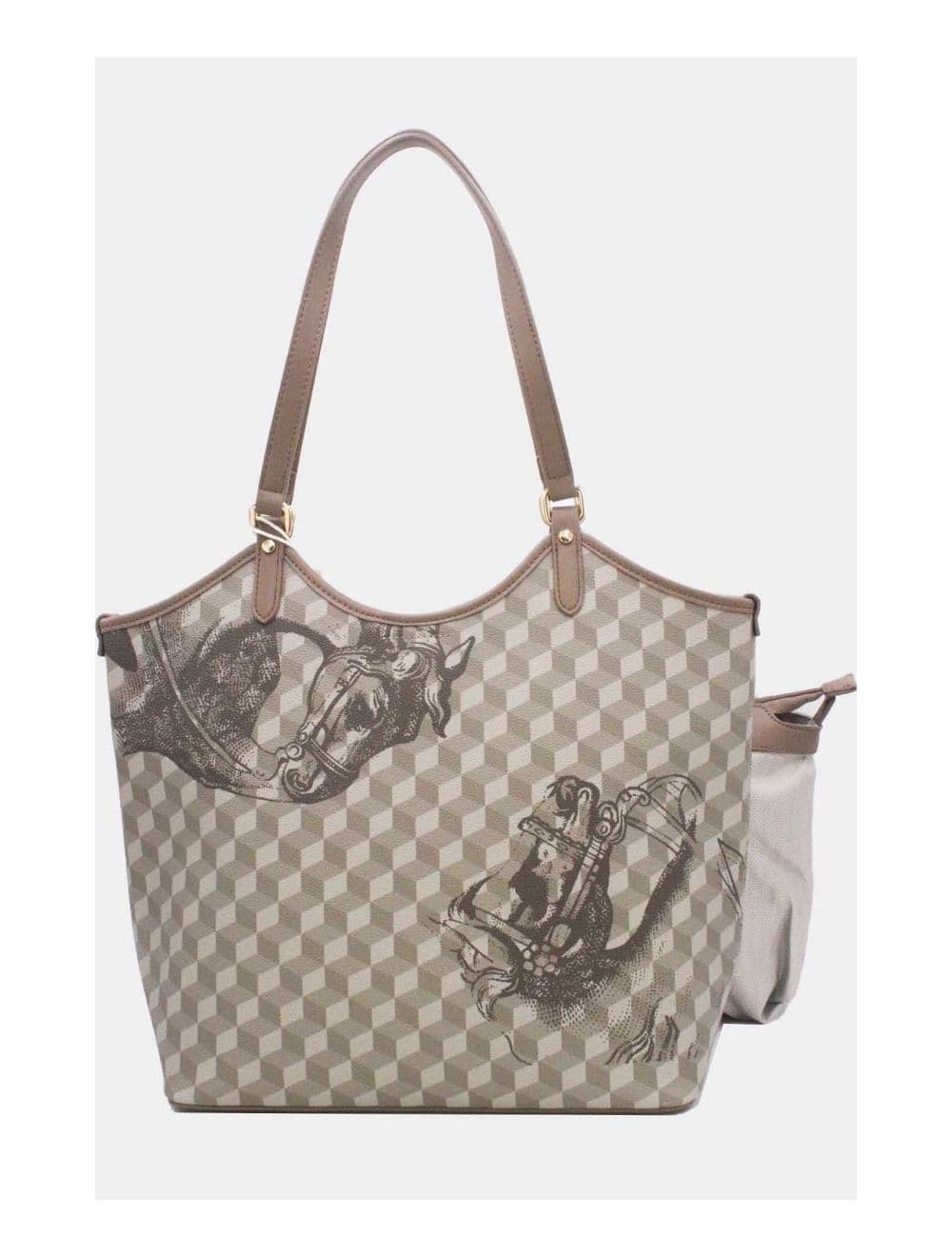 Ensemble Deux Pièces Cabas Monogramme 24B-5874-Abricot — vue 5