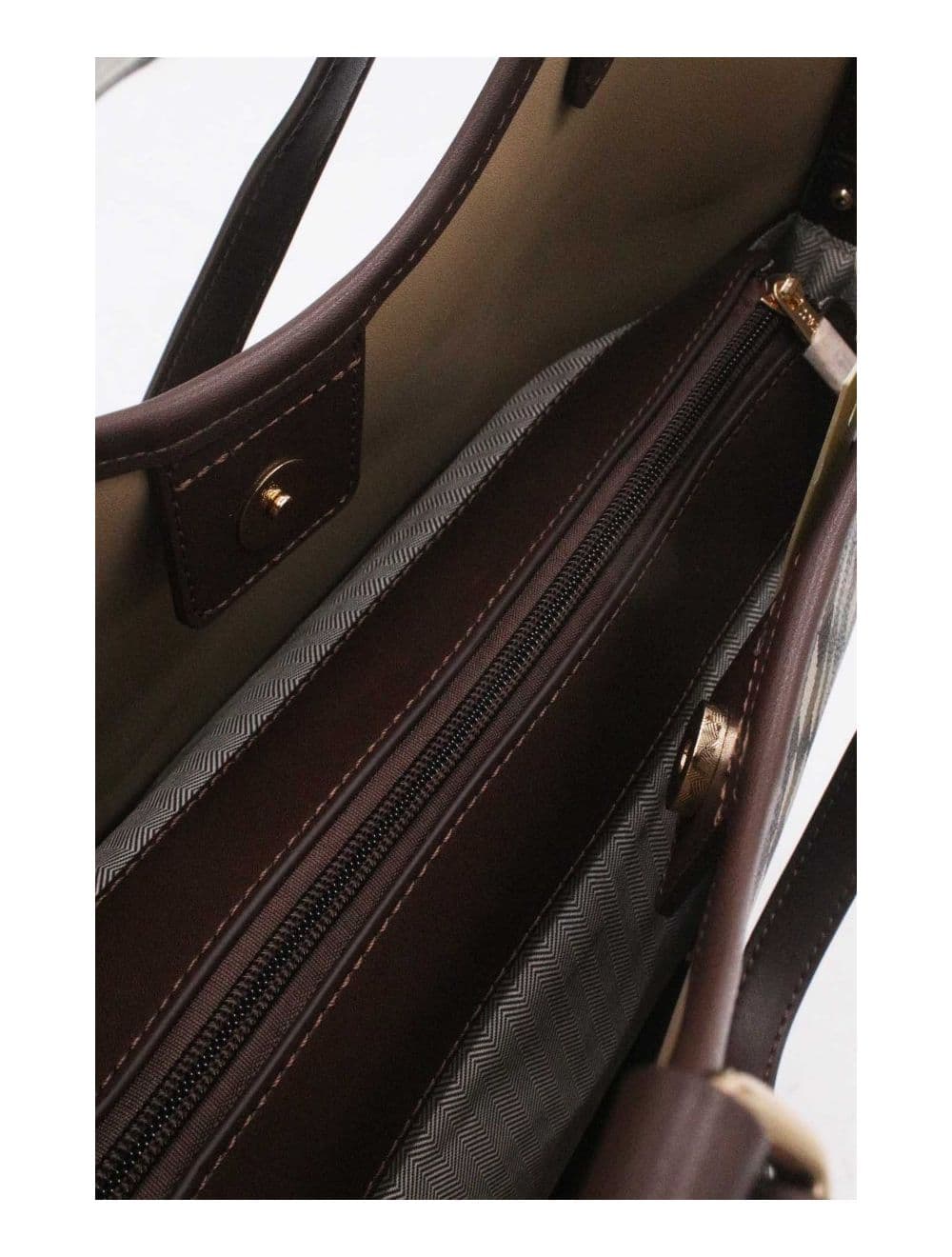 Ensemble Deux Pièces Cabas Monogramme 24B-5874-Café — vue 3
