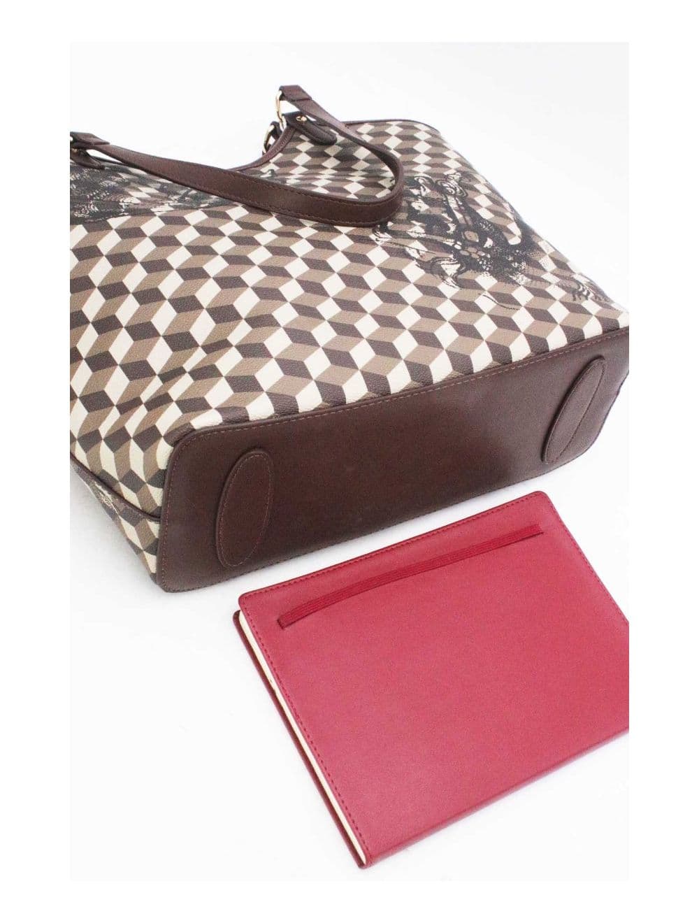 Ensemble Deux Pièces Cabas Monogramme 24B-5874-Café — vue 4