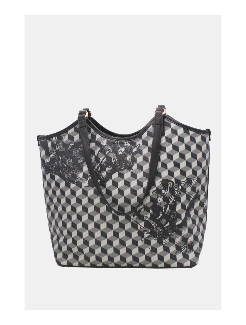 Ensemble Deux Pièces Cabas Monogramme 24B-5874-Noir — vue 4