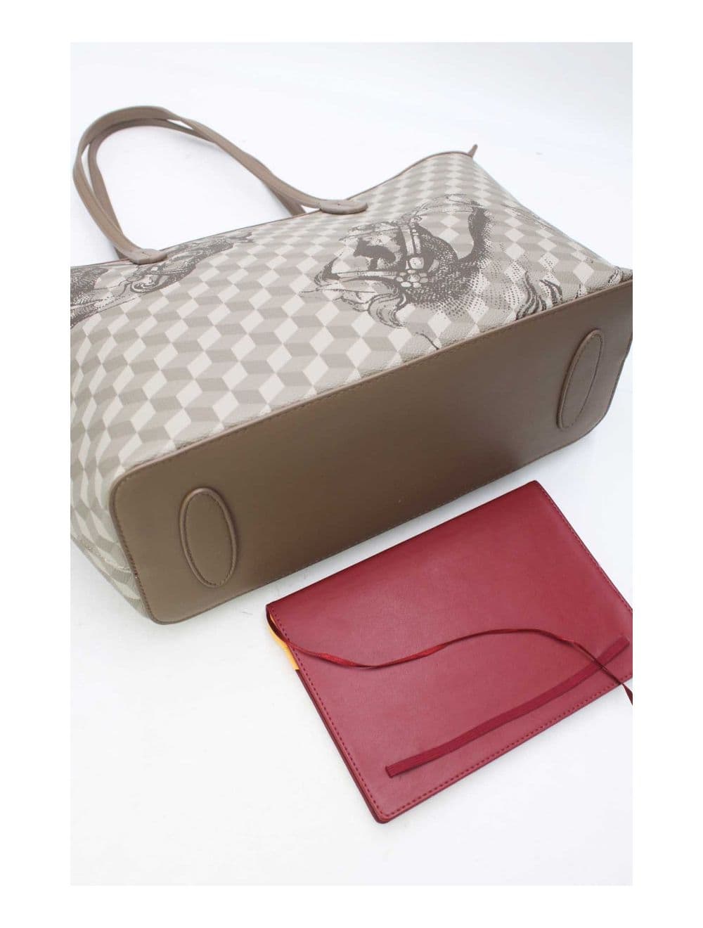 Sac Cabas Fourre-Tout Monogramme Classique 24B-5875-Abricot — vue 4