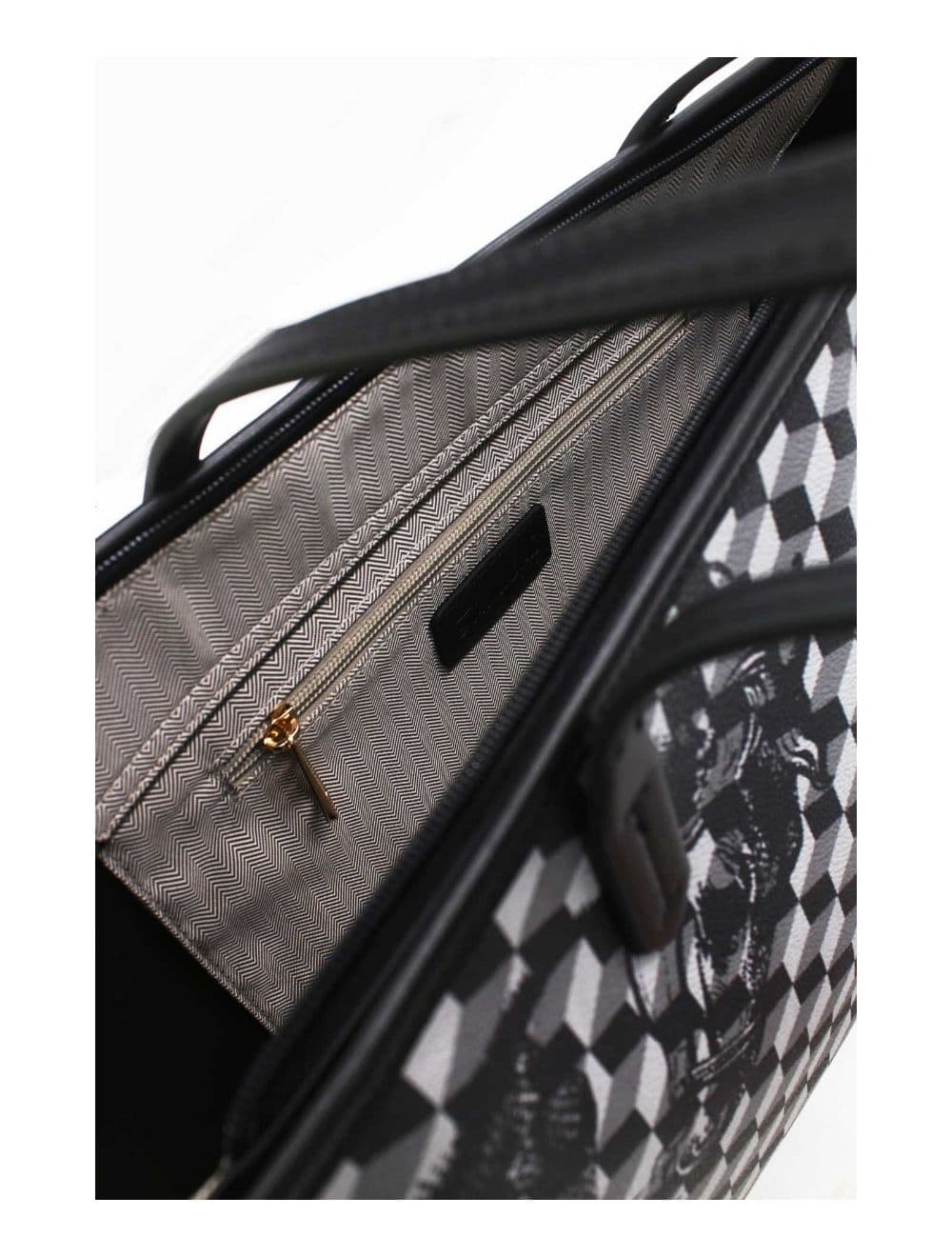 Sac Cabas Fourre-Tout Monogramme Classique 24B-5875-Noir — vue 4