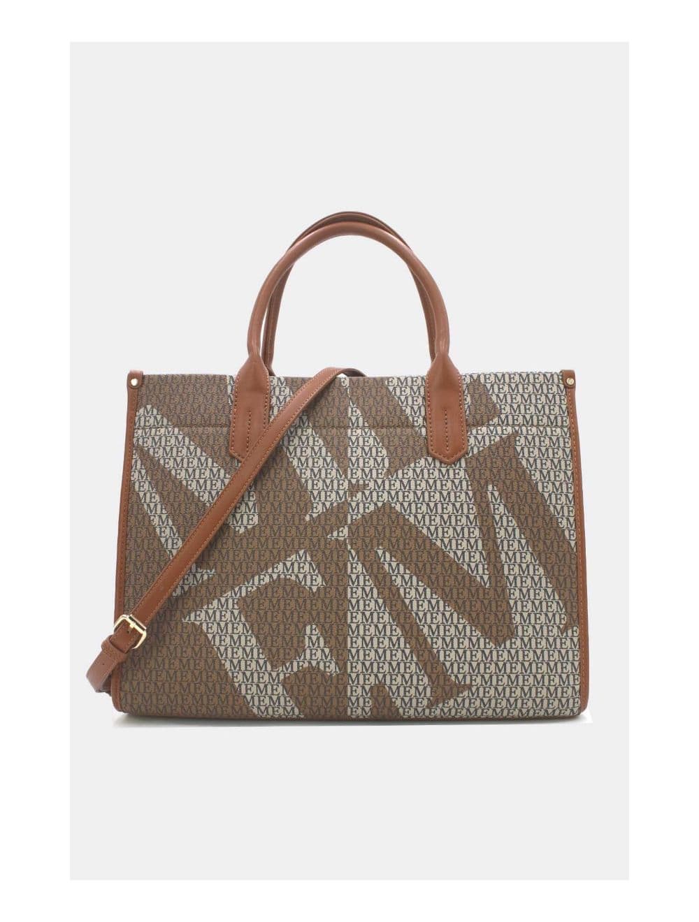 Sac Cabas Fourre-Tout Monogramme 24B-5872-Marron — vue 2