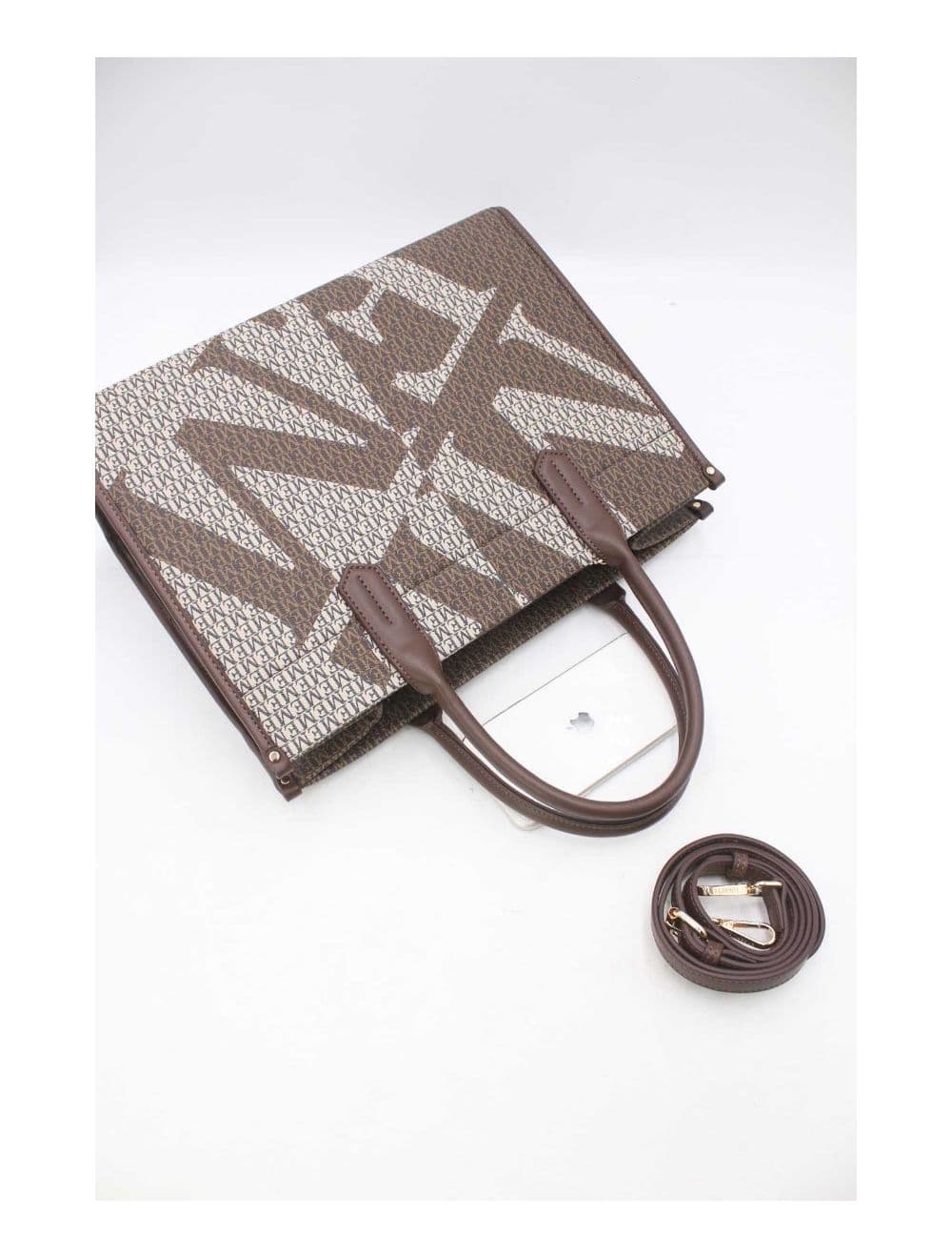 Sac Cabas Fourre-Tout Monogramme 24B-5872-Café — vue 5