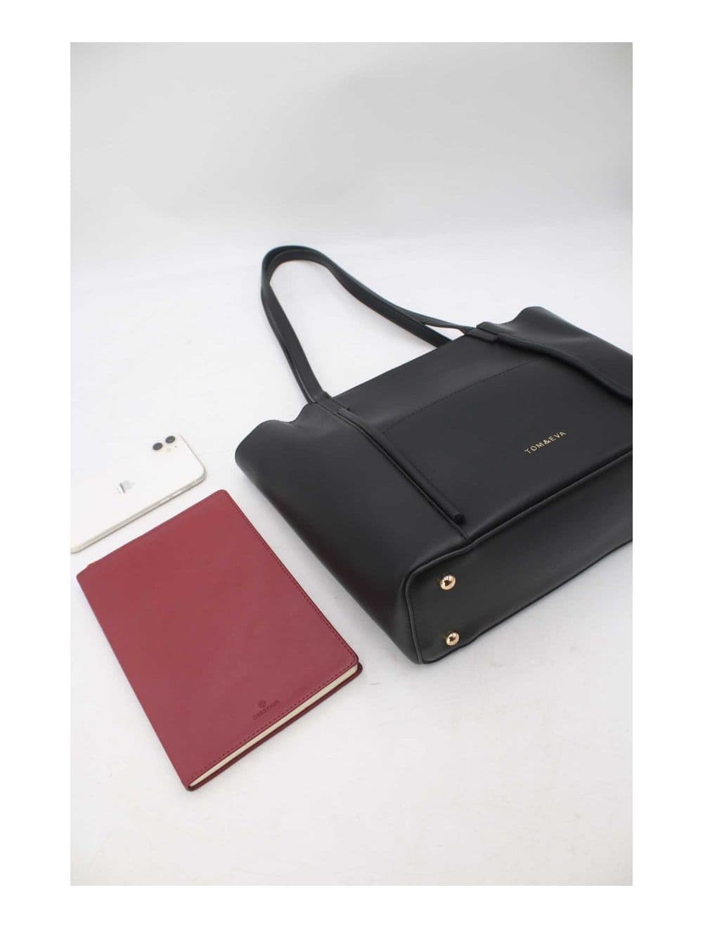 Sac à Main Cabas Minimaliste 23B-5845-Noir