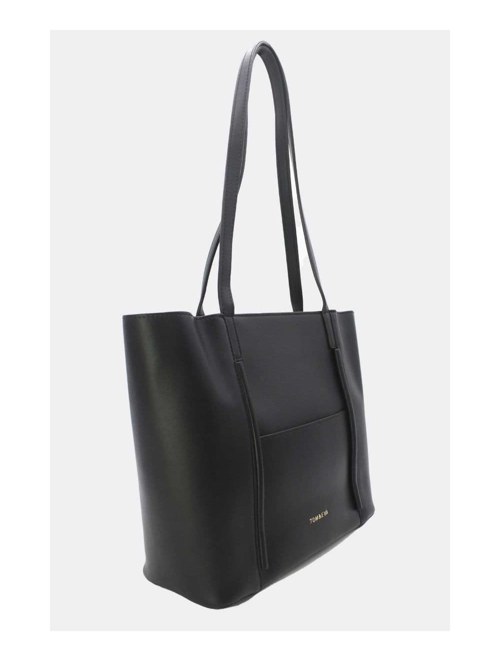 Sac à Main Cabas Minimaliste 23B-5845-Noir — vue 3