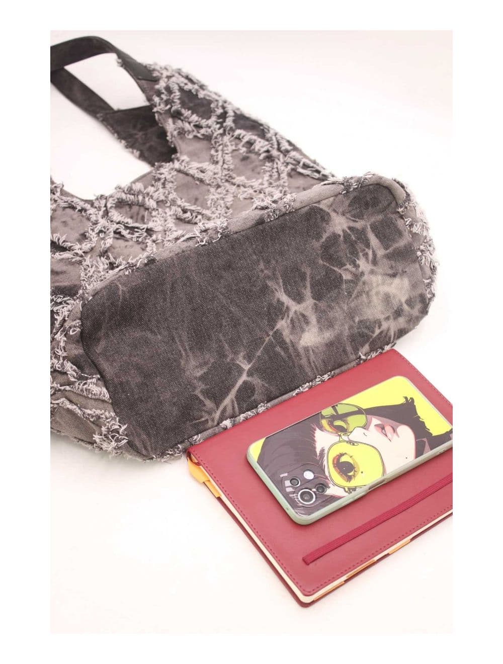 Sac Cabas Denim 23B-5815-Noir