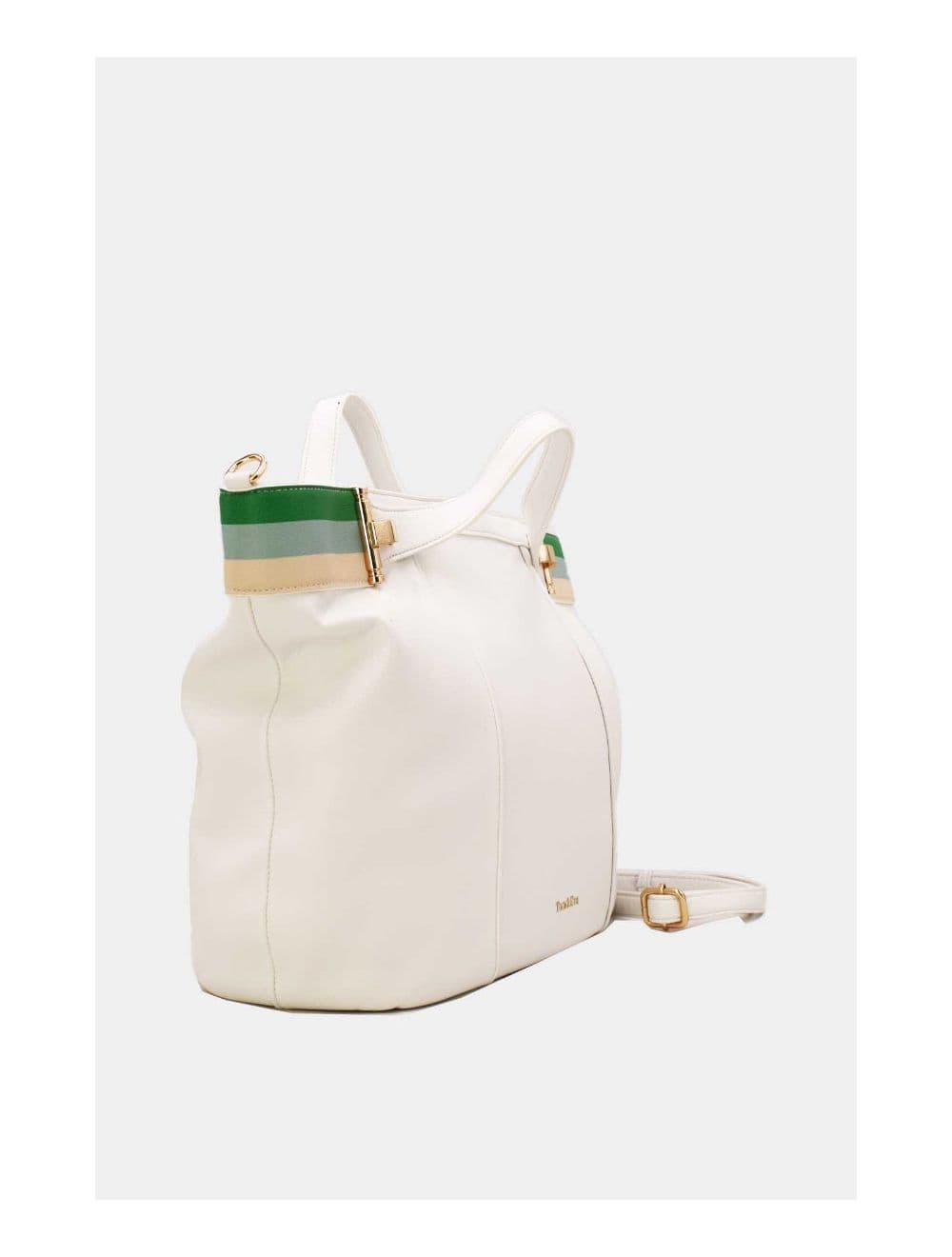 Grand Sac Cabas Ceinturé  23B-5830-Blanc — vue 3