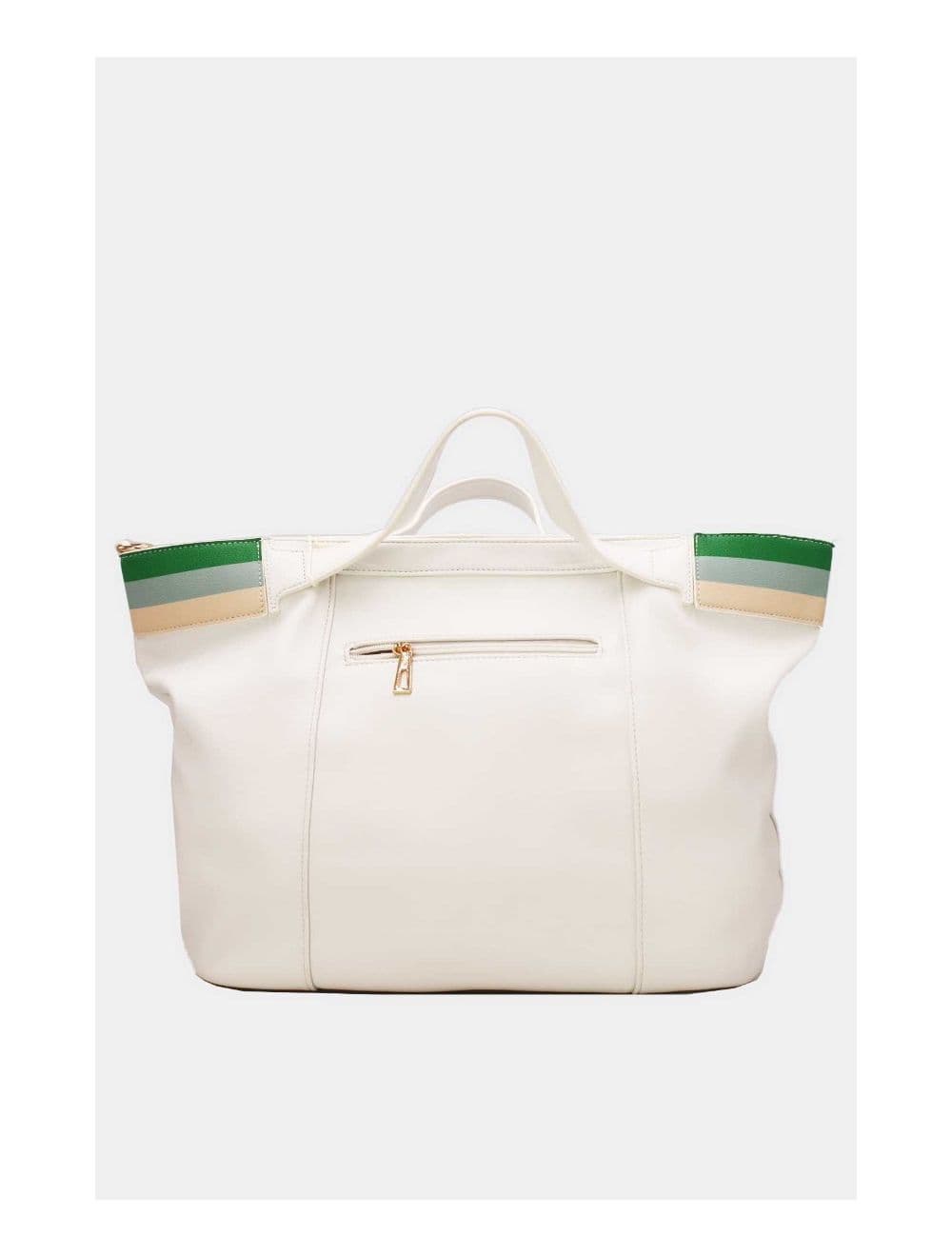 Grand Sac Cabas Ceinturé  23B-5830-Blanc — vue 4