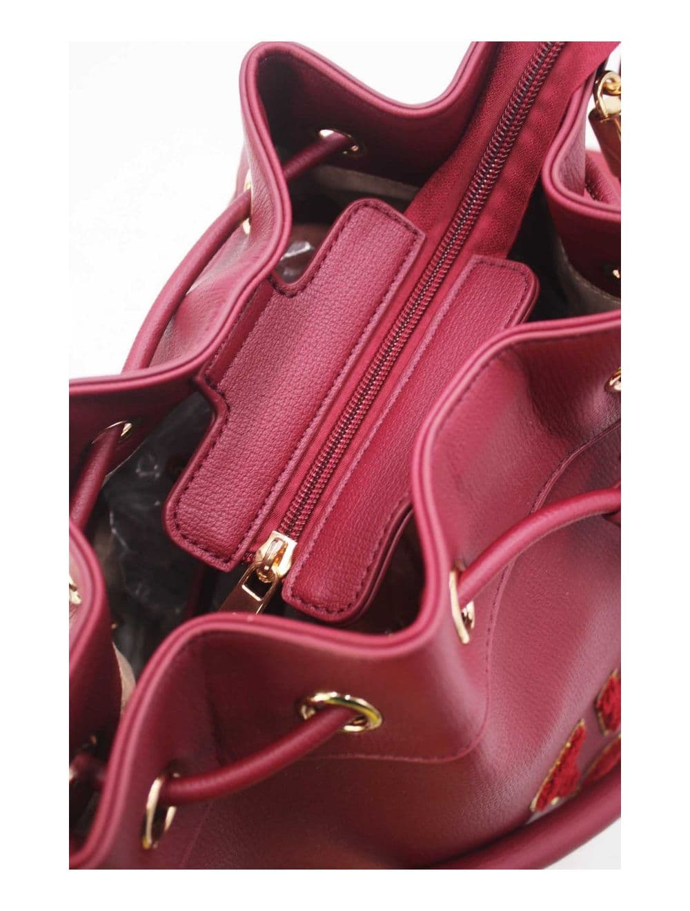 Sac Seau Bucket-24B-5856-Rouge — vue 5