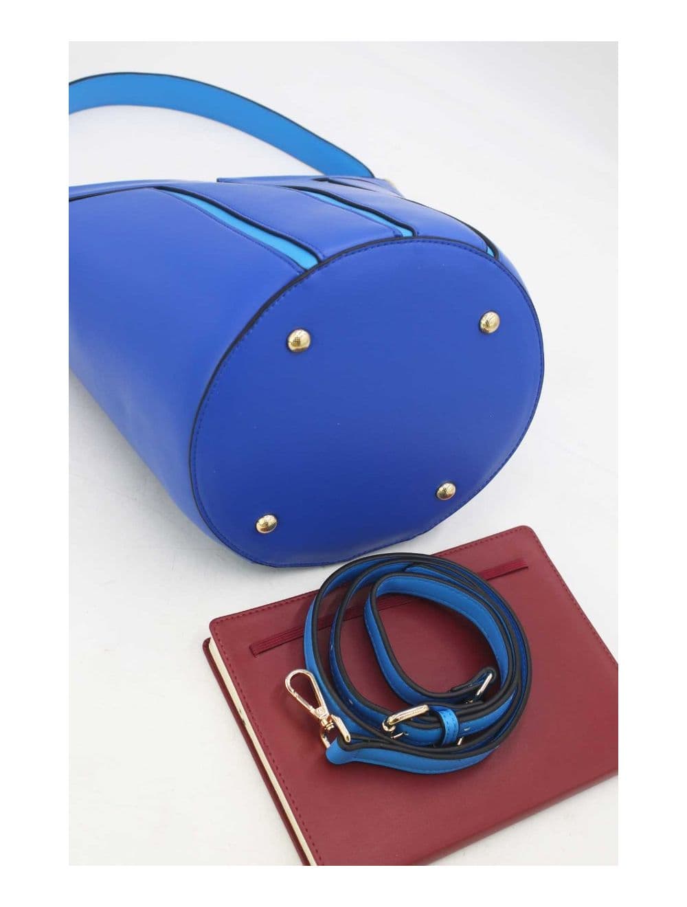 Sac Seau Vintage Bicolores-24B-5863-Blue/Blue