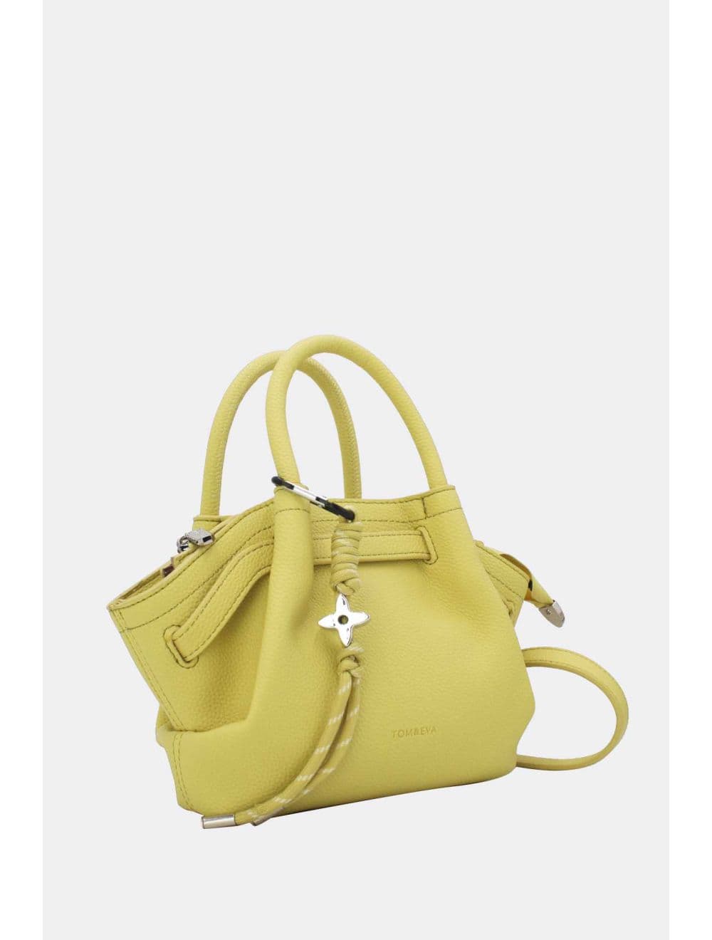 Petit Sac à Main à Ceinture STOCK FAIBLE 25P--6167-Citron — vue 3