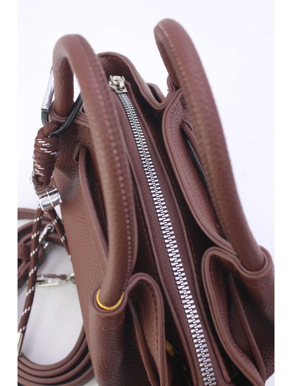 Petit Sac à Main à Ceinture STOCK FAIBLE 25P--6167-Café — vue 5