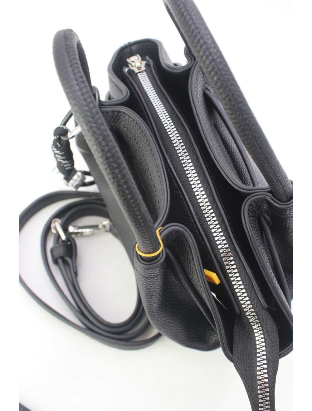 Petit Sac à Main à Ceinture STOCK FAIBLE 25P--6167-Noir — vue 5