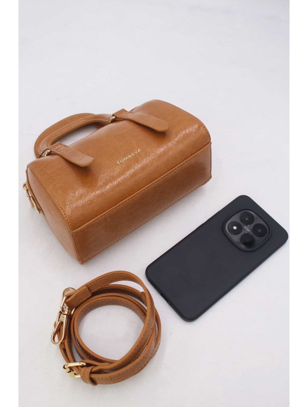 Petit Sac Docteur Style Vintage 25P-6385-Marron — vue 4