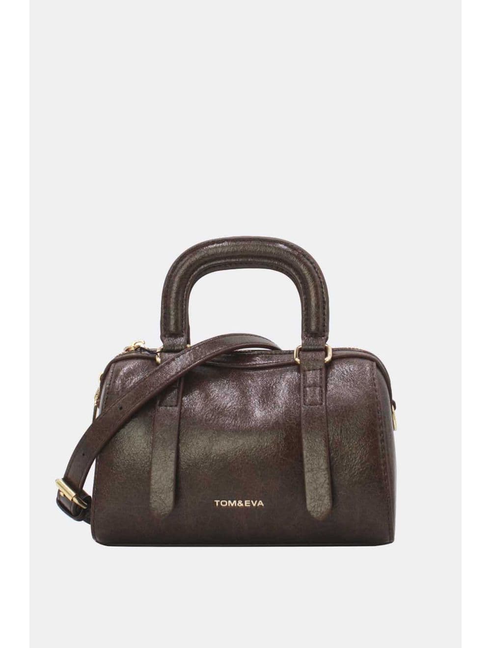 Petit Sac Docteur Style Vintage 25P-6385-Café