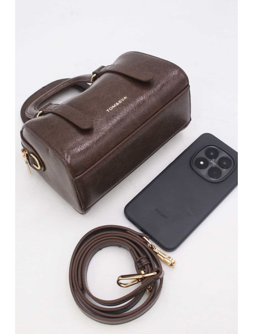 Petit Sac Docteur Style Vintage 25P-6385-Café — vue 4