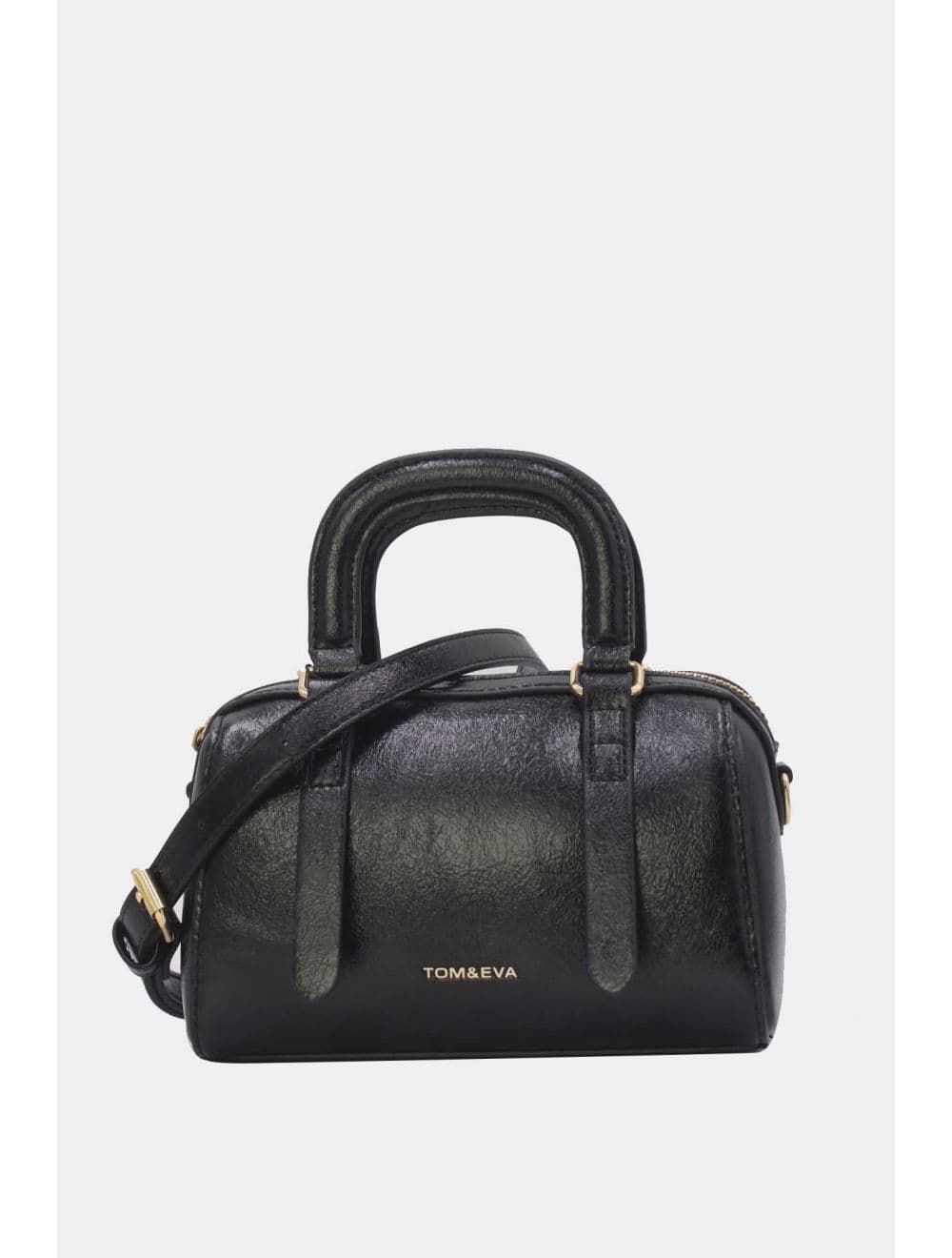 Petit Sac Docteur Style Vintage 25P-6385-Noir