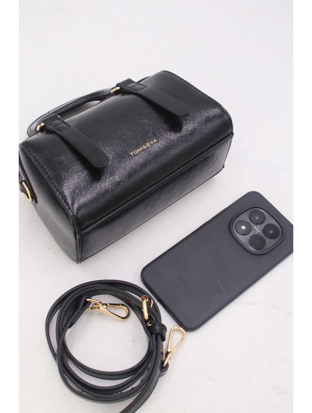 Petit Sac Docteur Style Vintage 25P-6385-Noir — vue 4
