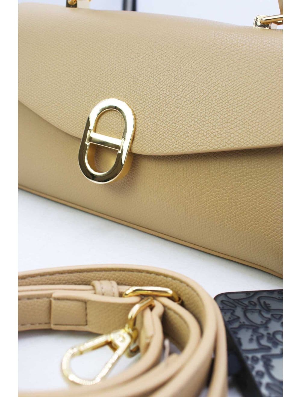 Petit Sac à Main Baguette RÉASSORT 25P-6216-Abricot — vue 5