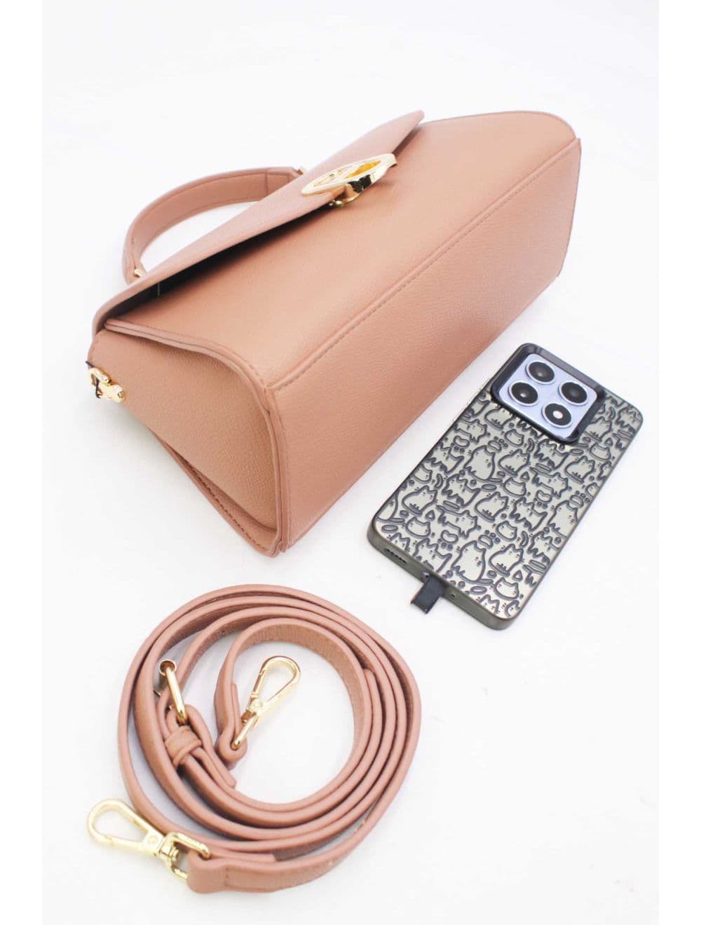 Petit Sac à Main Baguette RÉASSORT 25P-6216-Pink — vue 4