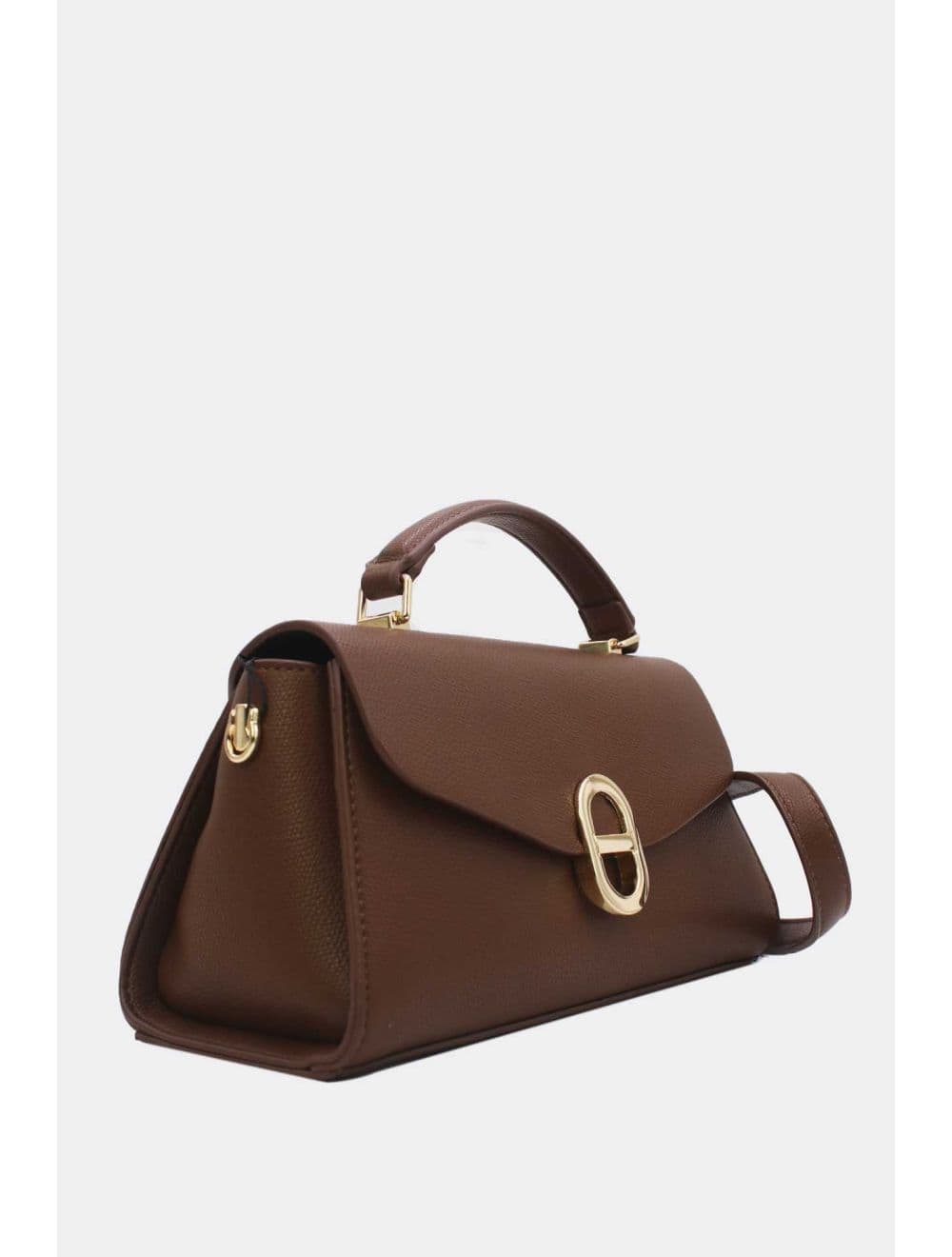 Petit Sac à Main Baguette RÉASSORT 25P-6216-Café — vue 3