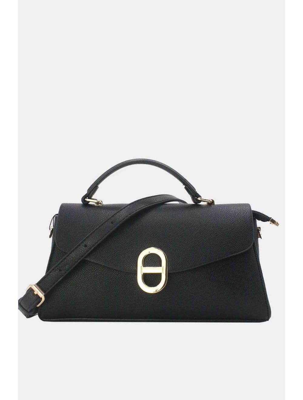 Petit Sac à Main Baguette RÉASSORT 25P-6216-Noir