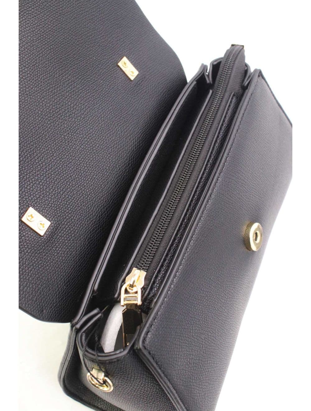 Petit Sac à Main Baguette RÉASSORT 25P-6216-Noir — vue 5