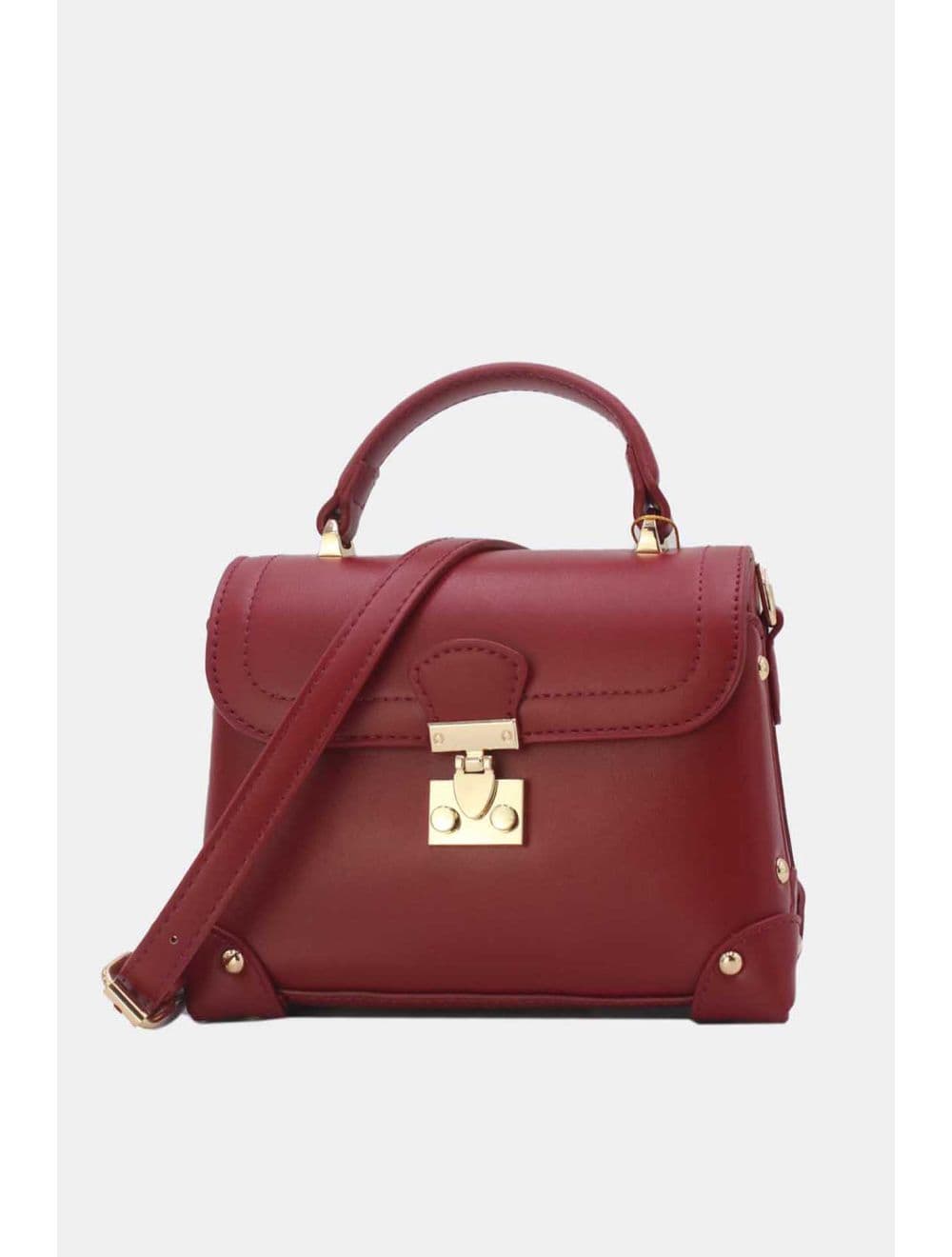 Petit Sac à Main Carré Urbain Femme 24P-6066-Bordeaux