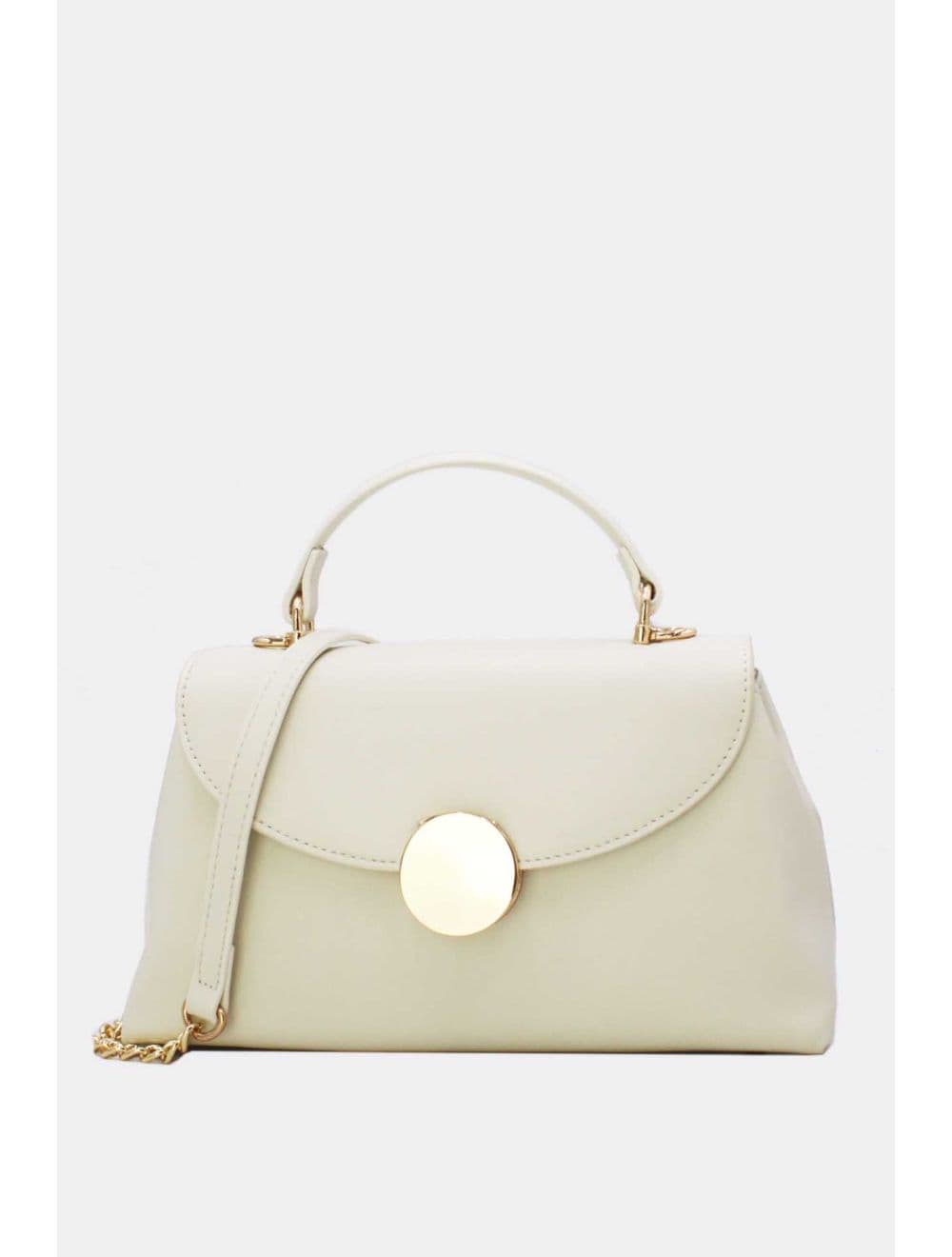 Petit Sac à Main Chic Minimaliste 25P-6329-Beige