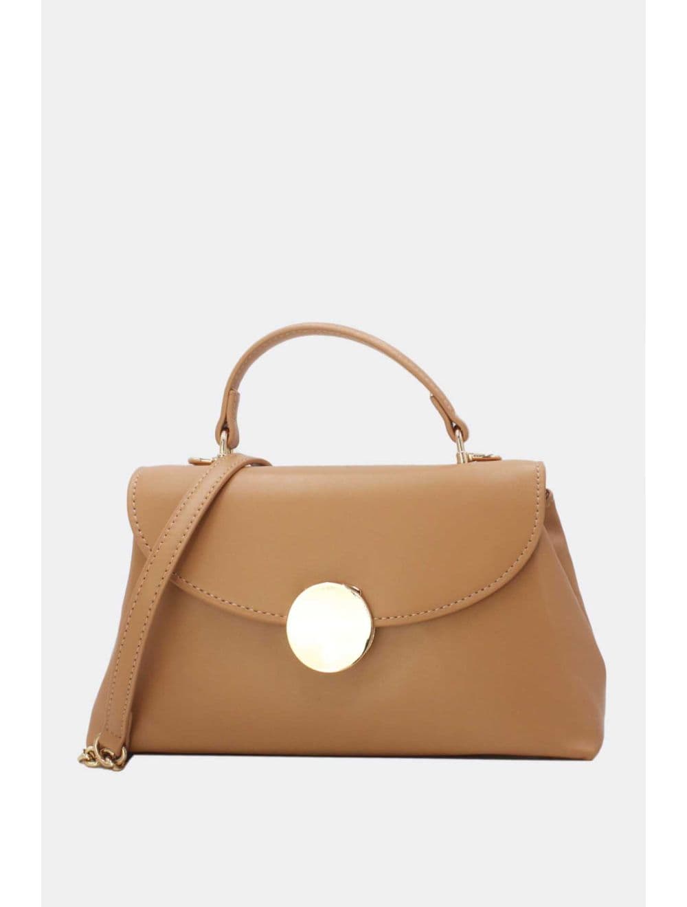 Petit Sac à Main Chic Minimaliste 25P-6329-Abricot